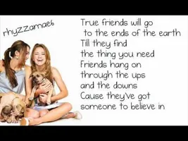 True Friends Lyrics - By Miley Cyrus