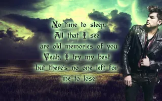 Adam Lambert - Another Lonely Night (lyrics) Adam Lambert - Another Lonely Night (lyrics)