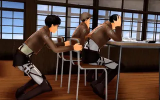 【MMD】Shingeki No Kyojin - Chair 【MMD】Shingeki No Kyojin - Chair