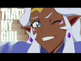 that's my girl {pidge & allura}