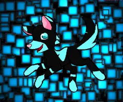 Some weird neon dog thing. by magicalflutter5 on DeviantArt Some weird neon dog thing. by magicalflutter5 on DeviantArt