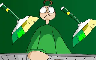SWEEPING TIME - Baldi's Basics animation