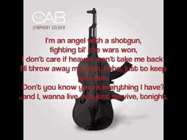 Angel With A Shotgun - The Cab (Lyric Video) Angel With A Shotgun - The Cab (Lyric Video)