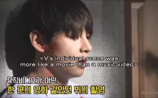 [ INU MV Making] V's acting skills impressed everyone