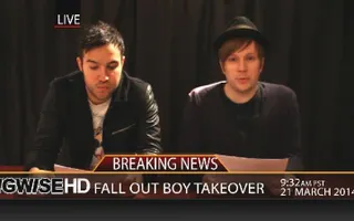 Fall Out Boy read the weeks news: The Westboro Baptist Church, the missing plane - Gigwise Feature Fall Out Boy read the weeks news: The Westboro Baptist Church, the missing plane - Gigwise Feature