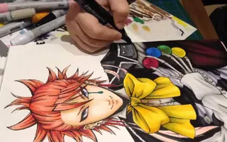 Joker's Drawing from Kuroshitsuji Joker's Drawing from Kuroshitsuji