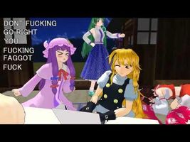 Touhou MMD - 6 drunk girls play Slender Touhou MMD - 6 drunk girls play Slender