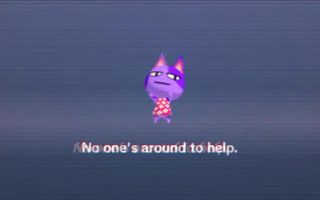 No one's around to help. No one's around to help.