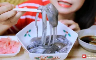 ASMR Raw octopus(Korean Exotic Food), eating sounds | LINH-ASMR ASMR Raw octopus(Korean Exotic Food), eating sounds | LINH-ASMR
