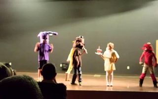 five night at freddy pan got talent