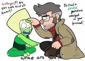 Peridot Meets Ford by itsaaudra on DeviantArt Peridot Meets Ford by itsaaudra on DeviantArt