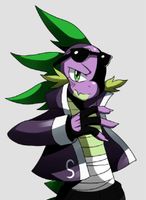 Time Skip MLP: Spike by ss2sonic on DeviantArt Time Skip MLP: Spike by ss2sonic on DeviantArt