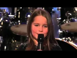 Little girl singing screamo *must watch*