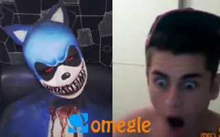 Sonic.exe goes on Omegle!