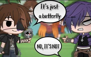 It's just a butterfly Meme | Afton Family and Ennard It's just a butterfly Meme | Afton Family and Ennard