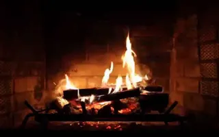 Virtual Fireplace with Crackling Fire Sounds (Full HD) Virtual Fireplace with Crackling Fire Sounds (Full HD)