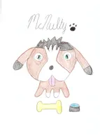 Is this a good piece of art? I spent quite a while on it and I got some positive feedback but I'm bringing this into Questions so that more people can see it. I drew McNulty, a Puppy from moshi monsters (I'm beauty784) I focused on it for a while, made a draft and then made this final piece. I guess it worked out because I tried my best. Isn't McNulty cute? Thanks. Is this a good piece of art? I spent quite a while on it and I got some positive feedback but I'm bringing this into Questions so that more people can see it. I drew McNulty, a Puppy from moshi monsters (I'm beauty784) I focused on it for a while, made a draft and then made this final piece. I guess it worked out because I tried my best. Isn't McNulty cute? Thanks.