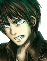 is my colored drawing of eren awesome? I loved this one more is my colored drawing of eren awesome? I loved this one more