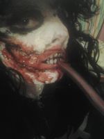What do you guys think of my "jeff the killer" cosplay i made? i made this at 1 in the morning and umm scared my little sister to the point of being punched but ya so i hope u enjoy What do you guys think of my "jeff the killer" cosplay i made? i made this at 1 in the morning and umm scared my little sister to the point of being punched but ya so i hope u enjoy