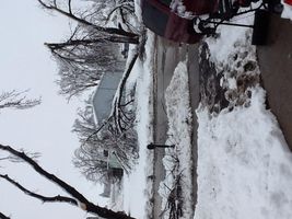 Anyone else live in MN? Look at the picture. If you do then you might know what is happening. Here's what happened.... On Tuesday night it started raining, the next morning all that water had frozen and became ice. All the ice that was on the trees was too much weight for the trees to hold so they were breaking. Some trees are even split in half! The power isn't that good either. Right now they say this might last 24-48 more hours. The good part is that there is no school. We even got about 6 inches of snow. I thought it was supposed to be spring, but I guess not. What do you think about this? Anyone else live in MN? Look at the picture. If you do then you might know what is happening. Here's what happened.... On Tuesday night it started raining, the next morning all that water had frozen and became ice. All the ice that was on the trees was too much weight for the trees to hold so they were breaking. Some trees are even split in half! The power isn't that good either. Right now they say this might last 24-48 more hours. The good part is that there is no school. We even got about 6 inches of snow. I thought it was supposed to be spring, but I guess not. What do you think about this?