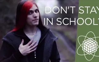 Have you ever heard of Don't Stay in School? I saw it on TheFineBros react video and instantly loved it.It told so much truth,I swear it's amazing!If you hate it don't comment on it,please.I men imagine how much work it took to make those lyrics and rap them. Have you ever heard of Don't Stay in School? I saw it on TheFineBros react video and instantly loved it.It told so much truth,I swear it's amazing!If you hate it don't comment on it,please.I men imagine how much work it took to make those lyrics and rap them.