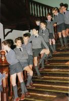 How long did boys where short trousers in WW2? Help! I;m working on this history thing, and are school is closing down in, like, a week. I said I'd finish it before it closed, but that's 7 days! I need to know how log boys wore short trousers for! Was it til they were 18, 16, 13? Please reply ASAP! How long did boys where short trousers in WW2? Help! I;m working on this history thing, and are school is closing down in, like, a week. I said I'd finish it before it closed, but that's 7 days! I need to know how log boys wore short trousers for! Was it til they were 18, 16, 13? Please reply ASAP!