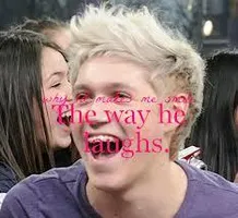 who thinks niall horns laugh is the best sound in the world? who thinks niall horns laugh is the best sound in the world?