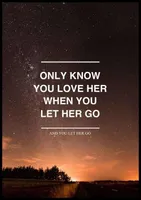 Why must you love someone enough to let them go? Why must you love someone enough to let them go?