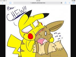 Is this disturbing? Its a weird Pikachu, yes, but you answer to it yourself. Is this disturbing? Its a weird Pikachu, yes, but you answer to it yourself.