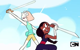 Do you think Steven finally learned to activate his shield? (Steven Universe) I saw in the new theme song that Steven has his shield in it, so I wondered this question. I think maybe, but what are your opions? I just want to show you this to help you make a desison. https://www.youtube.com/watch?v=8HVVt-PYWFs (Clip from Sworn to the Sword) Do you think Steven finally learned to activate his shield? (Steven Universe) I saw in the new theme song that Steven has his shield in it, so I wondered this question. I think maybe, but what are your opions? I just want to show you this to help you make a desison. https://www.youtube.com/watch?v=8HVVt-PYWFs (Clip from Sworn to the Sword)