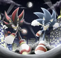 Who's stronger, Sonic or Shadow AHH HELP! I watched a few movies and somehow, SONIC is kicking SHADOW'S BUTT! Im so confused! Isn't shadow suppose to be more powerful than sonic Or is Sonic just gonna have to keep winning because he's the main protagonist.. and those people always have win. Then why is Shadow called the ultimate life form? IF HE'S CALLED THAT! WOULDN'T IT MAKE SENSE IF HE WAS MORE POWERFUL THAN SONIC?1 Who's stronger, Sonic or Shadow AHH HELP! I watched a few movies and somehow, SONIC is kicking SHADOW'S BUTT! Im so confused! Isn't shadow suppose to be more powerful than sonic Or is Sonic just gonna have to keep winning because he's the main protagonist.. and those people always have win. Then why is Shadow called the ultimate life form? IF HE'S CALLED THAT! WOULDN'T IT MAKE SENSE IF HE WAS MORE POWERFUL THAN SONIC?1