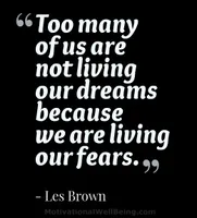What is one fear you know is holding you back? I believe mine is lacking self confidence. What is one fear you know is holding you back? I believe mine is lacking self confidence.