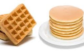 Do you prefer Waffles or Pancakes? Idk I think that waffles are just Pancakes but with abs. Do you prefer Waffles or Pancakes? Idk I think that waffles are just Pancakes but with abs.