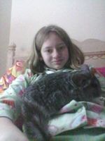 what do ya think on my chinchilla? Her name is daisy she has a son and her mate passed away. what do ya think on my chinchilla? Her name is daisy she has a son and her mate passed away.