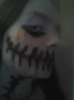 What do you guys think of my face paint I did? :3 yush I made this design on my face, by myself, with nothing but facepaint so whatdya think?^^ What do you guys think of my face paint I did? :3 yush I made this design on my face, by myself, with nothing but facepaint so whatdya think?^^