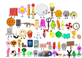 Explain the premise of Object Shows, but... To win, accurately sum up any object show of your choice or the genre in general, but these are the words you CANNOT use! Object Item Thing  Challenge  Island  Ripoff/Clone Dream Voting/vote/voted Animated Don't use the names/tell us the object of any character!