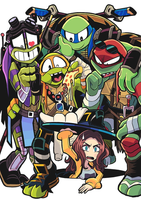 is my drawing of TMNT funny? I have a bunch of deviant art accounts XD is my drawing of TMNT funny? I have a bunch of deviant art accounts XD