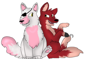 is Mangle & Foxy a great couple? I think their both as cute as they can be is Mangle & Foxy a great couple? I think their both as cute as they can be