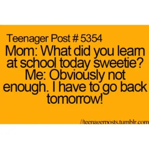 THE TEENAGE POSTS PAGE!'s Photo