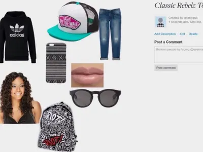 the polyvore page's Photo