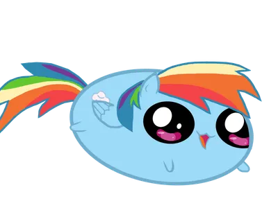 i love luna and rainbow