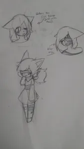 Page of Drawings by Strange's Photo