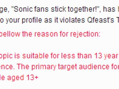 Sonic fans stick together!'s Photo Sonic fans stick together!'s Photo