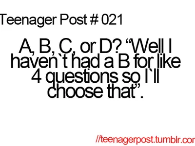 Teenager post's Photo