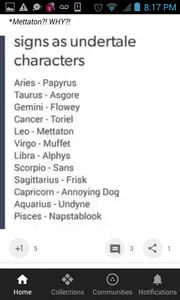 The Zodiac Signs page's Photo