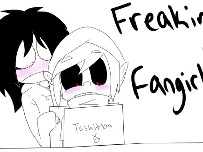 Creepypastas fangirls (>3<)