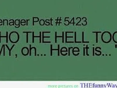 THE TEENAGE POSTS PAGE!'s Photo