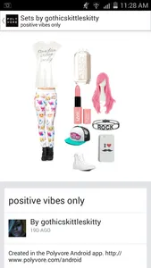 the polyvore page's Photo