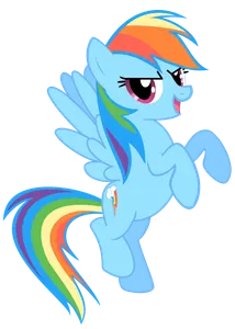 You are Rainbow Dash