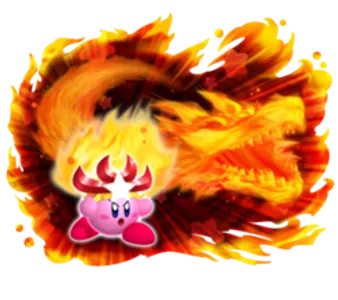 Monster Flame Kirby